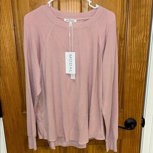 Workshop Republic Clothing Modal  Long Sleeve Top XL